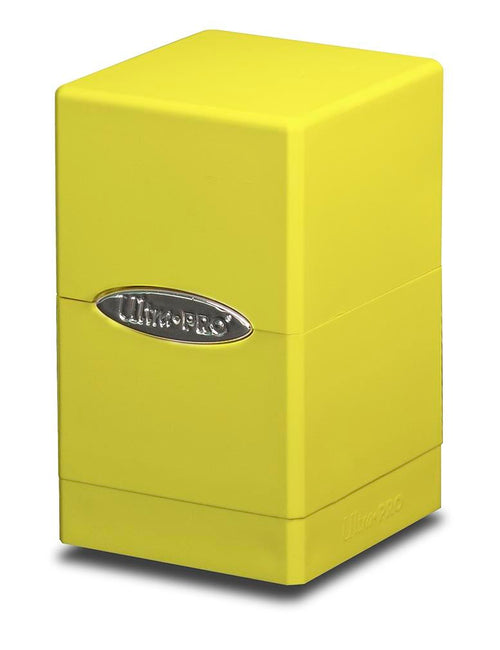Ultra Pro - Ultra Pro Deck Box Satin Tower Version 2 Yellow