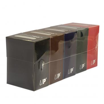 Ultra Pro - Ultra Pro Deck Box Bundle 5 Dark Colors Blue/Green/Black/Red/Brown