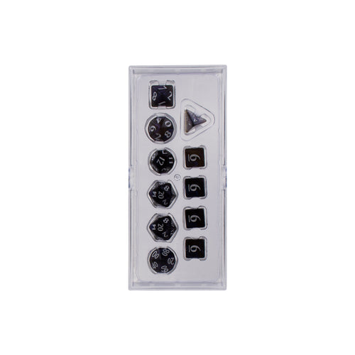 Ultra Pro - Ultra Pro Eclipse Dice Set 11 Piece Jet Black