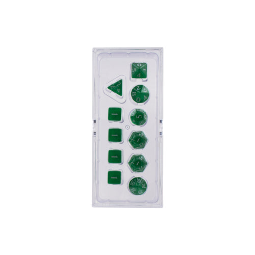 Ultra Pro - Ultra Pro Eclipse Dice Set 11 Piece Forest Green