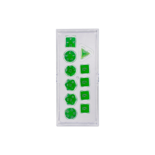 Ultra Pro - Ultra Pro Eclipse Dice Set 11 Piece Lime Green