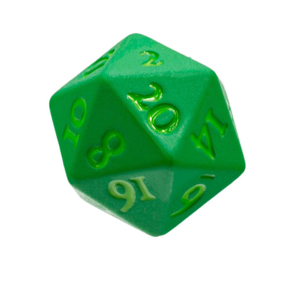 Ultra Pro - Ultra Pro D20 Heavy Metal Dice Vivid Green
