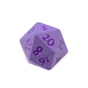 Ultra Pro - Ultra Pro D20 Heavy Metal Dice Vivid Purple
