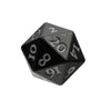 Ultra Pro - Ultra Pro D20 Heavy Metal Dice Vivid Black