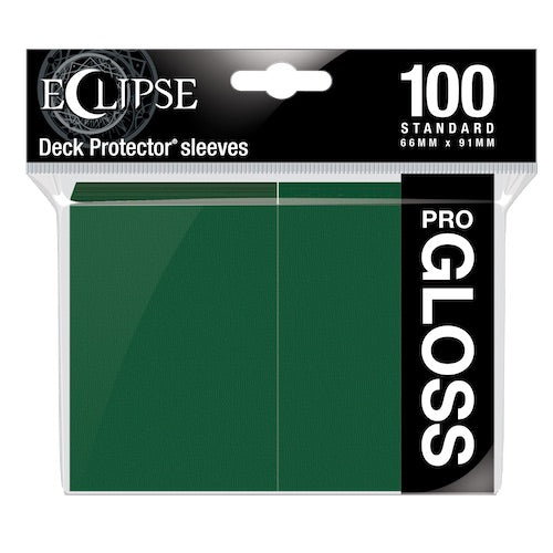 Ultra Pro - Ultra Pro Sleeves Eclipse Gloss Forest Green 100 Count