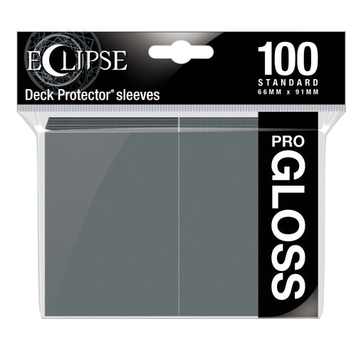 Ultra Pro - Ultra Pro Sleeves Eclipse Gloss Smoke Grey 100 Count