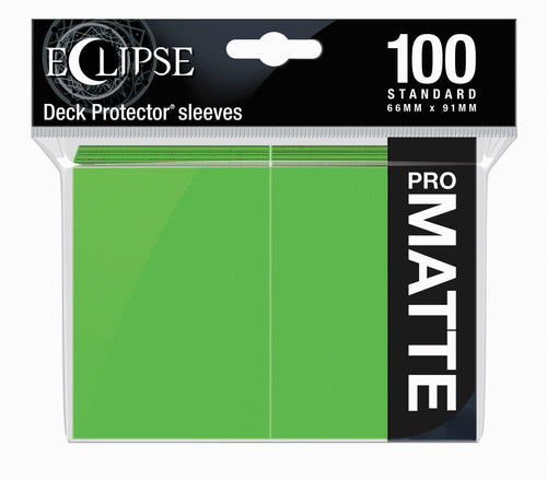 Ultra Pro - Ultra Pro Sleeves Eclipse Matte Lime Green 100-Count