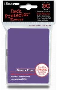 Ultra Pro - Ultrapro Solid Purple Deck Protector (Regular - 50 Ct)