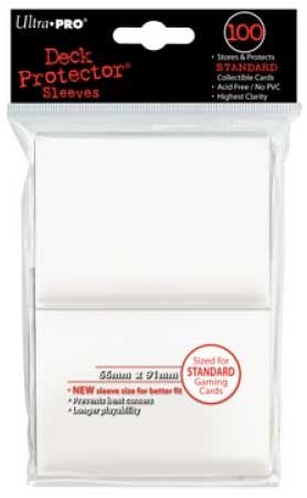 Ultra Pro - Ultrapro White Deck Protector (Regular - 100 Ct)