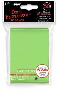 Ultra Pro - Solid Deck Protector Sleeve: Lime Green By Ultra Pro - Standard Size