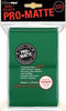 Ultra Pro - Ultra Pro Pro-Matte Deck Protector Sleeves Green 100Ct