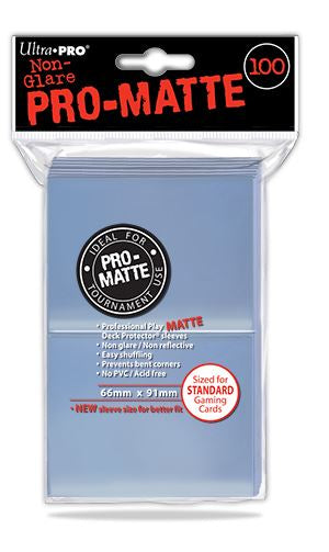 Ultra Pro - Ultra Pro Clear 100Ct Pro Matte Sleeves
