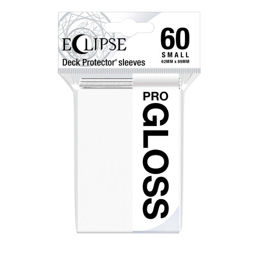 Ultra Pro - Ultra Pro Small Sleeves Eclipse Gloss Arctic White 60 Count