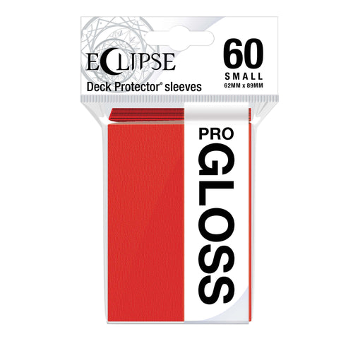 Ultra Pro - Ultra Pro Small Sleeves Eclipse Gloss Apple Red 60 Count