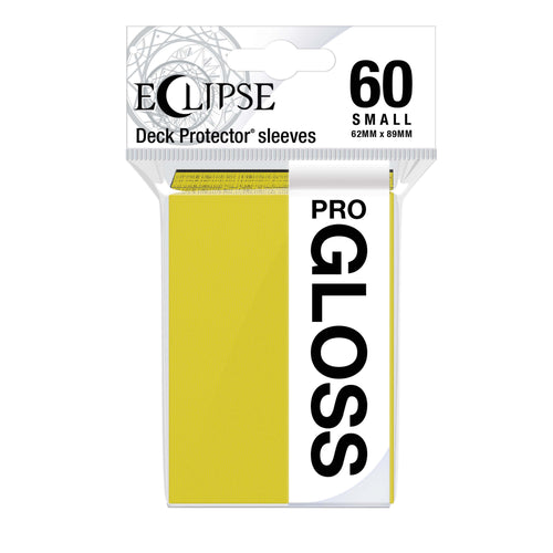 Ultra Pro - Ultra Pro Sleeves: Japanese Eclipse Gloss - Lemon Yellow 60Ct