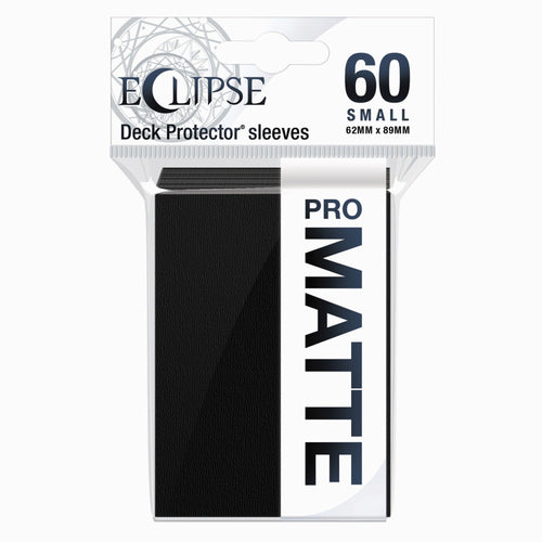 Ultra Pro - Ultra Pro Sleeves Small Eclipse Matte Jet Black 60-Count