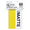 Ultra Pro - Ultra Pro Sleeves: Japanese Eclipse Matte - Lemon Yellow 60Ct