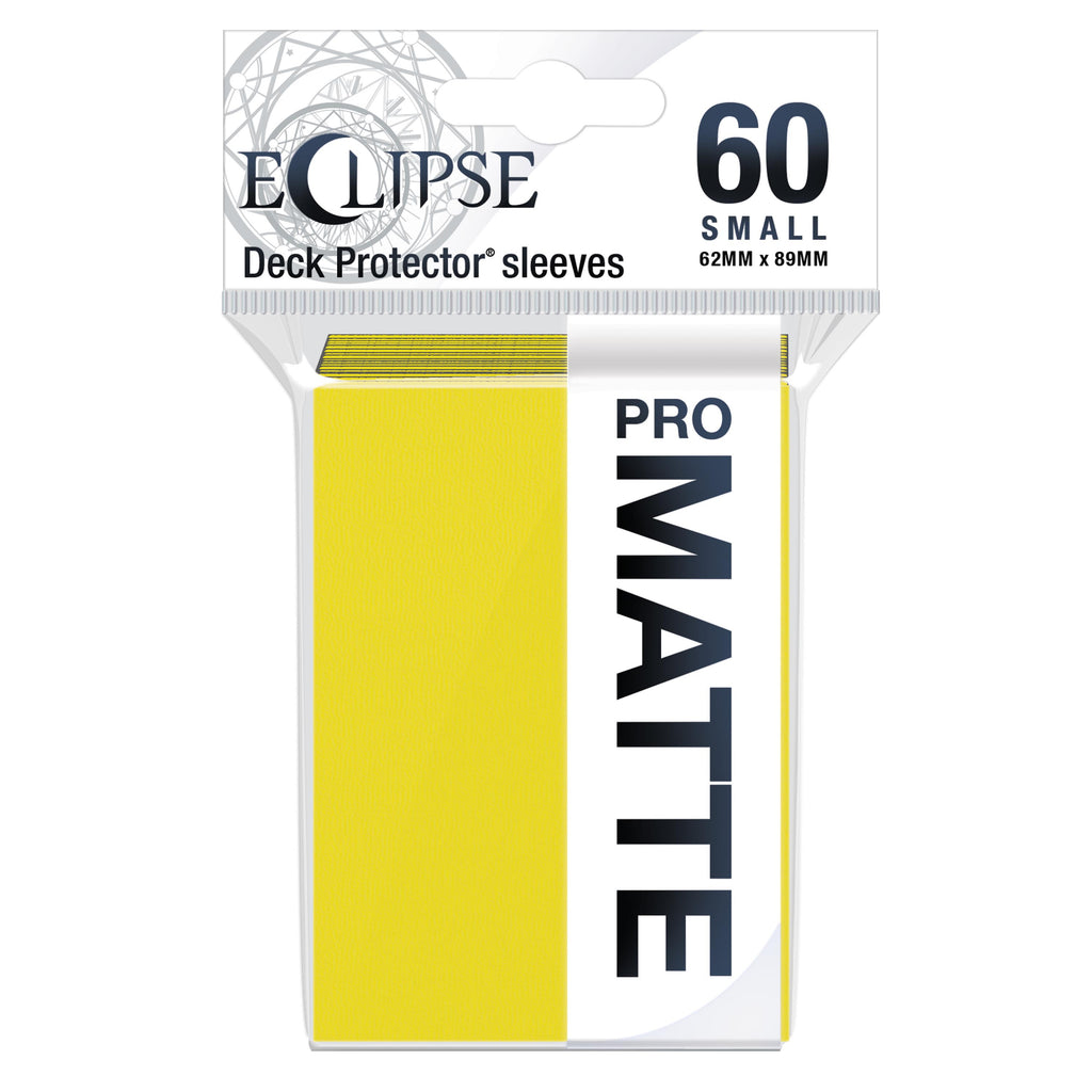 Ultra Pro - Ultra Pro Sleeves: Japanese Eclipse Matte - Lemon Yellow 60Ct
