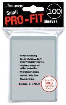 Ultra Pro - Ultra Pro Deck Protector Small Pro-Fit Sleeves