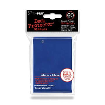 Ultra Pro - Ultra Pro Deck Protector Small Blue 60 Ct