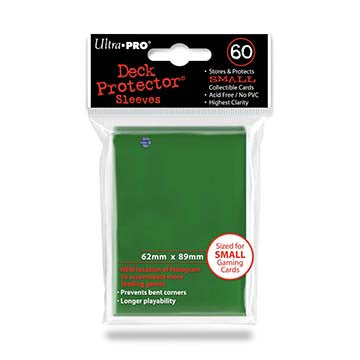 Ultra Pro - Ultra Pro Sleeves: Japanese - Small Green 60Ct