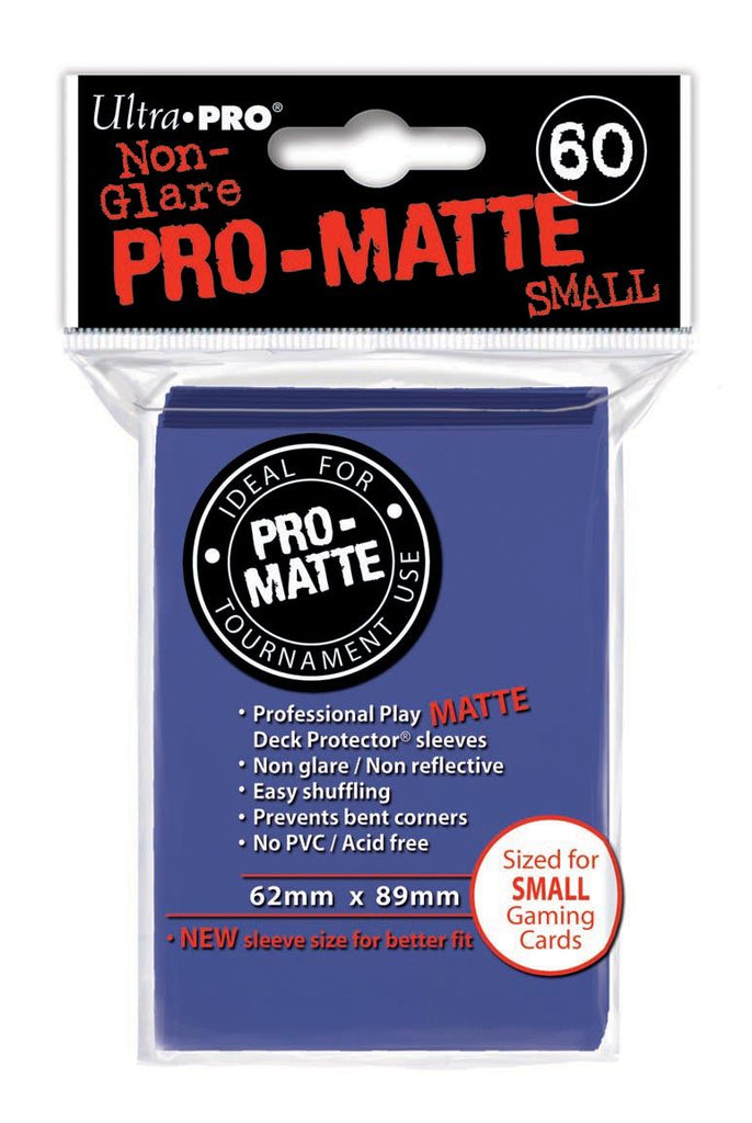Ultra Pro - Ultra Pro Sleeves: Japanese Pro-Matte - Small Blue 60Ct