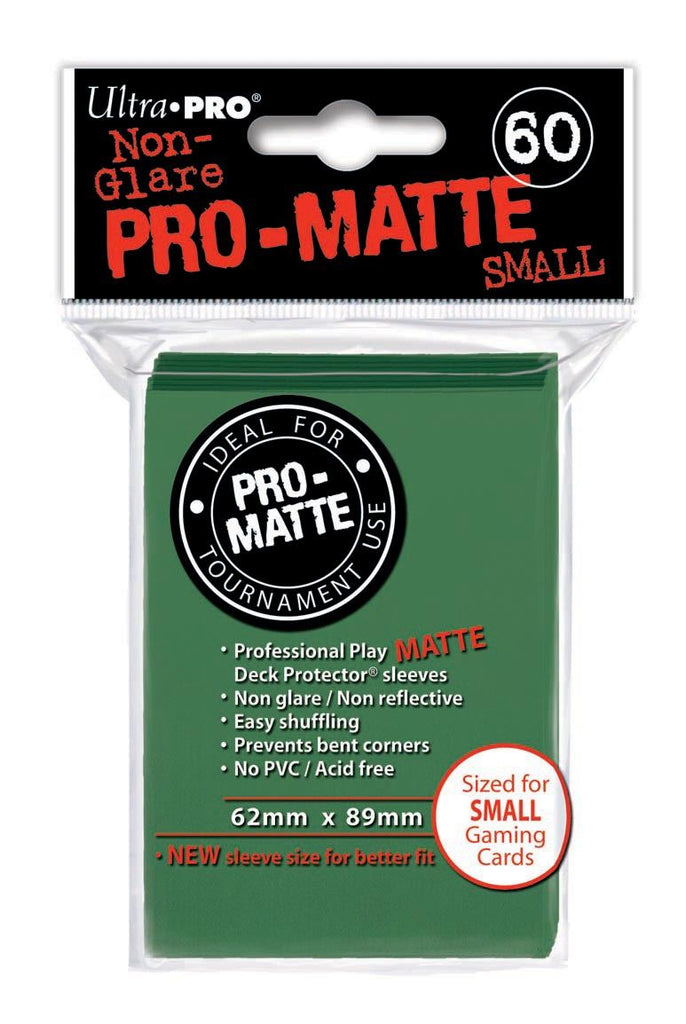 Ultra Pro - Ultra Pro Sleeves: Japanese Pro-Matte - Small Green 60Ct