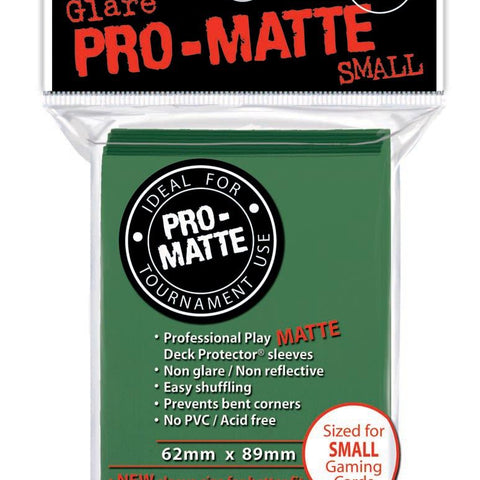 Ultra Pro - Ultra Pro Sleeves: Japanese Pro-Matte - Small Green 60Ct