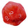 Ultra Pro - Ultra Pro Jumbo D20 Plush Die Red/Wht