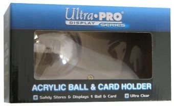 Ultra Pro - Ultrapro Acrylic Ball & Card Holder