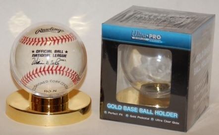Ultra Pro - Ultrapro Gold Baseball Holder