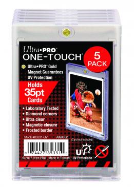 Ultra Pro - Ultra Pro 35 Point One-Touch Magnetic Holders 5 Count Pack