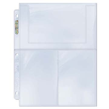 Ultra Pro - Ultra Pro 3-Pocket Platinum Page For 4 X 6' Photos (100Ct)'