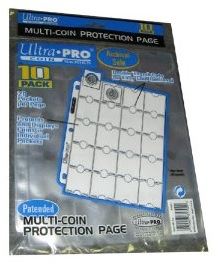 Ultra Pro - Ultrapro 20-Pocket Coin Page (10 Pk)