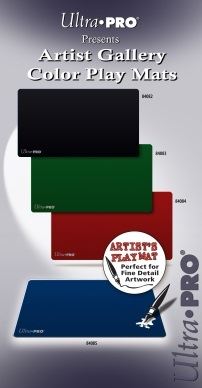 Ultra Pro - Ultrapro Artist Gallery: Black Playmat