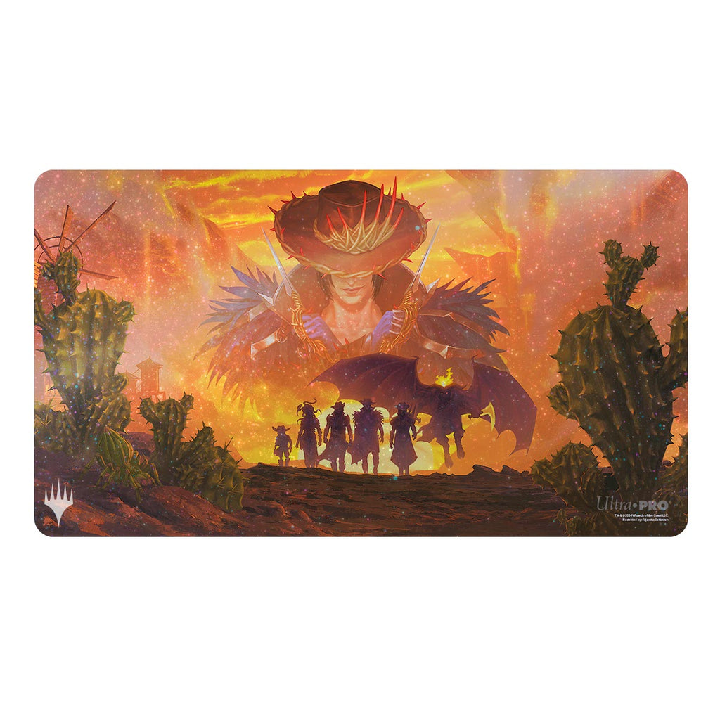 Ultra Pro - Ultra Pro Holofoil Playmat Magic The Gathering Outlaws Of Thunder Junction Z