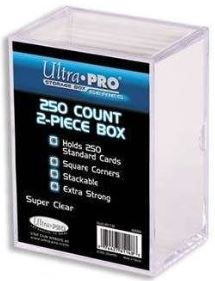Ultra Pro - Ultrapro 250 Count 2 Piece Storage Box