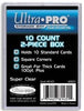 Ultra Pro - Ultrapro 10 Count 2 Piece Storage Box