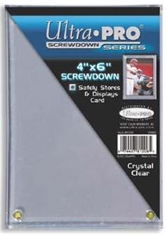Ultra Pro - Ultrapro 4 X 6 Screwdown Holder