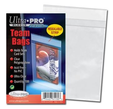 Ultra Pro - Ultrapro Resealable Team Bags (100 Pk)