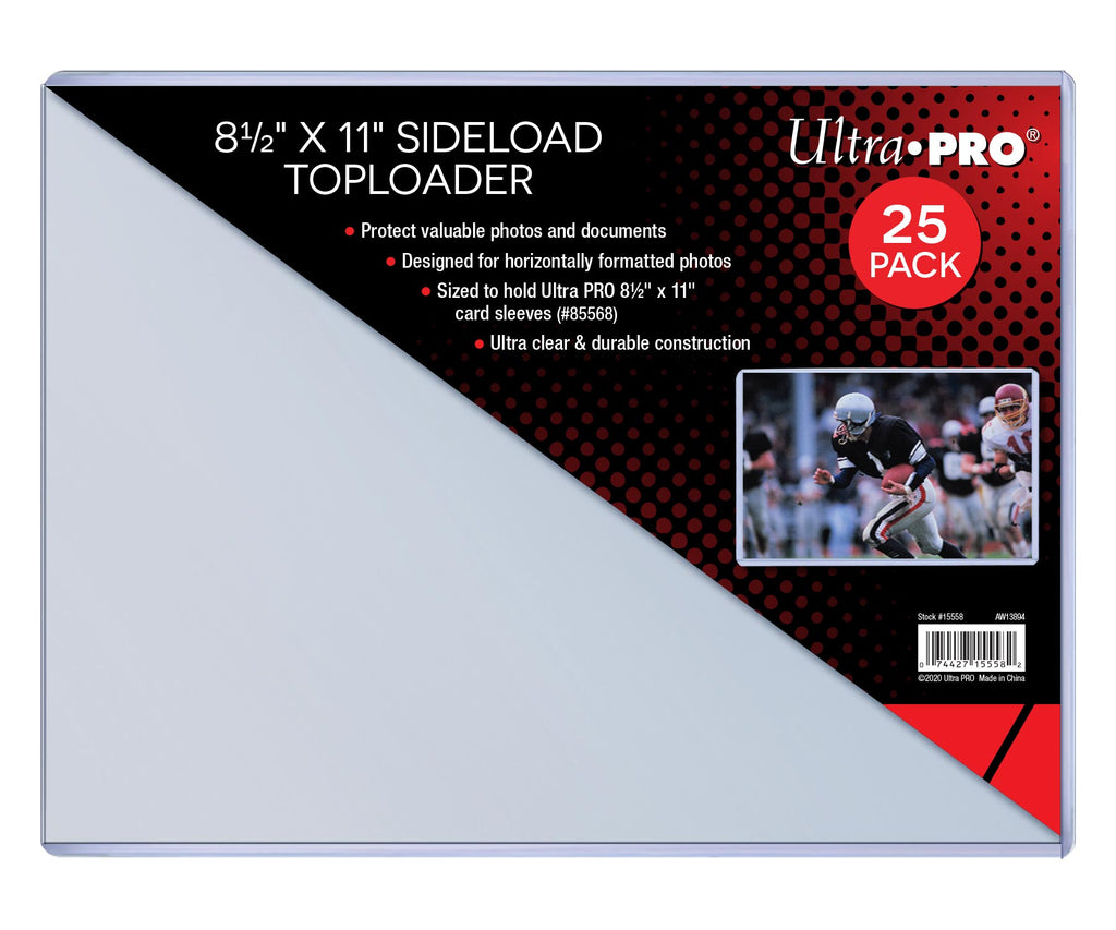 Ultra Pro - Ultra Pro Side Loader 8 1/2 X 11 25-Count