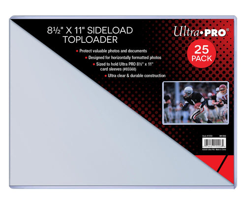 Ultra Pro - Ultra Pro Side Loader 8 1/2 X 11 25-Count