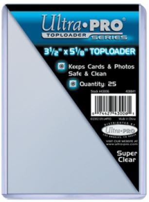 Ultra Pro - Ultrapro 3 1/2 X 5 1/8' Toploader'