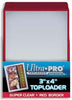 Ultra Pro - Ultrapro Red 3X4' Toploads'