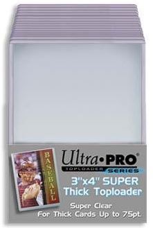 Ultra Pro - Ultrapro 3 X 4' Super Thick Toploader (75Pts)'