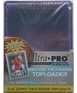 Ultra Pro - Ultrapro 3 X 4' Gold Foil Rookie Toploader'