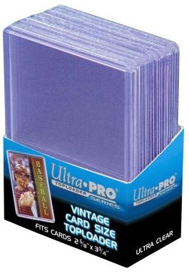 Ultra Pro - Ultrapro Vintage Card Size Toploader