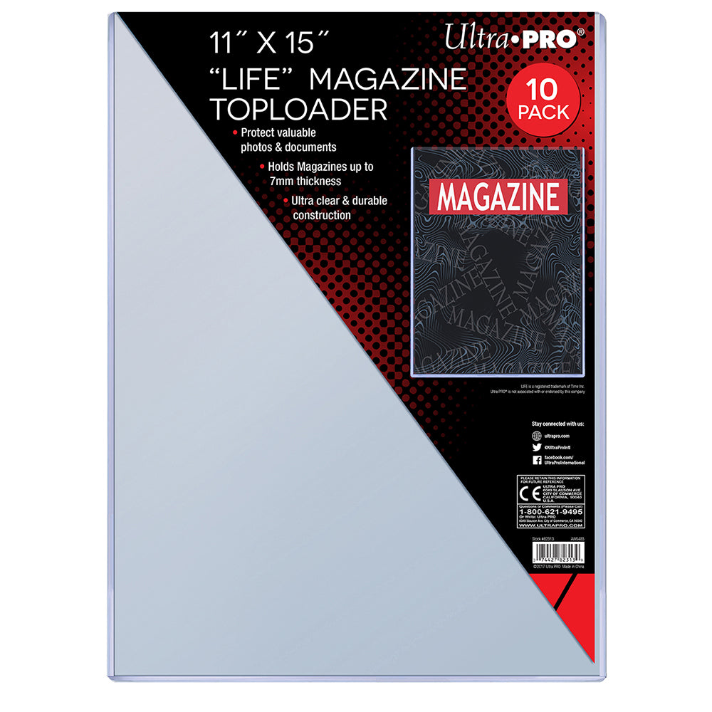 Ultra Pro - Ultrapro Life Magazine Toploader (7Mm)
