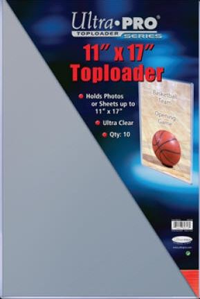 Ultra Pro - Ultrapro 11 X 17' Toploader'