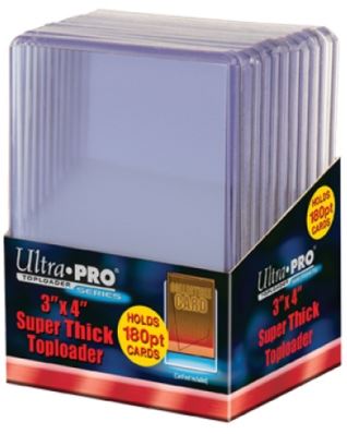 Ultra Pro - Ultrapro 3 X 4' Super Thick Toploader (180Pt)'